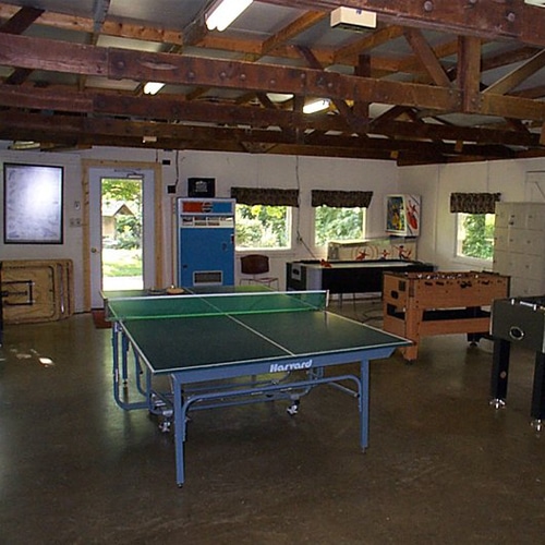 Camp game room