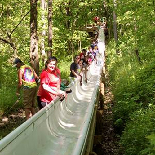 Camp-Zipline Camp kids zipline