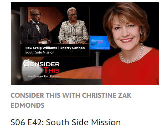 South Side Mission Featured in Episode of “Consider This”