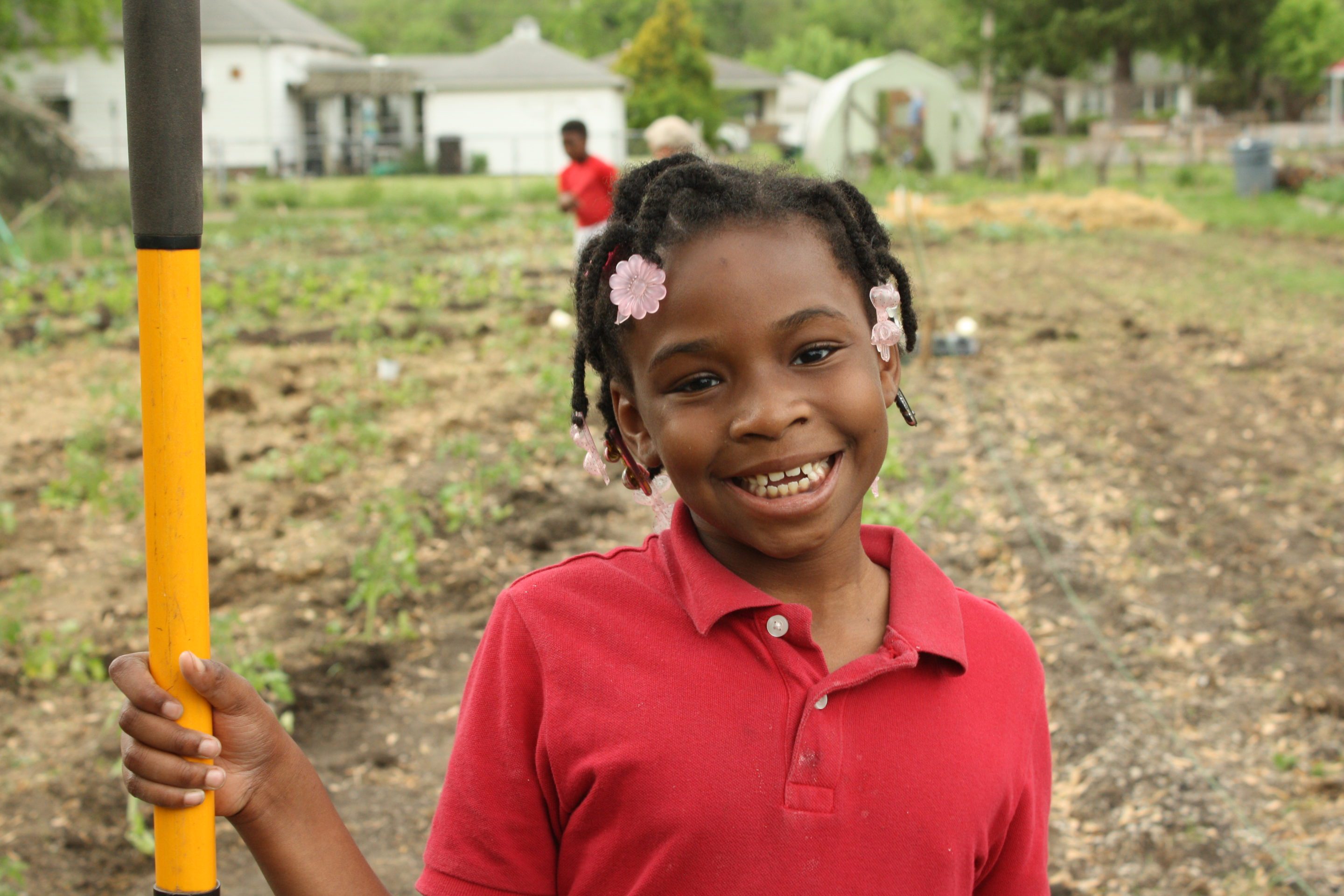 IMG_7550 A young African American girl smiling